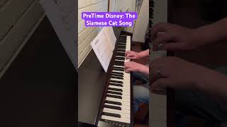 The Siamese Cat Song PreTime Disney primer level piano by Borédas Dionys [upl. by Zeralda]