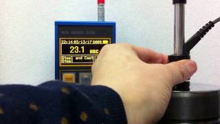 Handheld Portable Leebs Rebound Hardness Tester [upl. by Annauj]