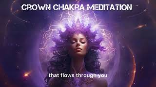 Crown chakra meditation  sahasrara [upl. by Anatlus]