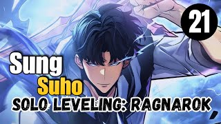 Solo Leveling Ragnarok jinwoo sung son sung suho story explained anime sololeveling [upl. by Nuawad894]