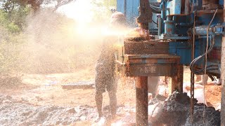 Mandera County through the Department of Water Services successfully drilled a borehole at Karo [upl. by Etteiram]