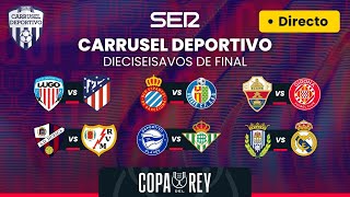 ARANDINA  REAL MADRID EN VIVO🏆⚽️ Los DIECISEISAVOS de FINAL de la COPA DEL REY 202324  EN DIRECTO [upl. by Johppah]