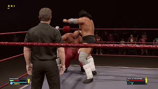 WWE 2K23 WCCW Sportatorium  Abdullah The Butcher vs Bruiser Brody No Holds Barred [upl. by Redfield693]