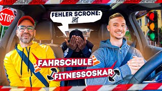 vom Flüchtling zum MILLIONEN FitnessInfluencer I Fahrschulprüfung mit FitnessOskar [upl. by Sykes]