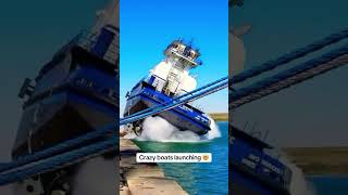 Crazy ship launching compilation [upl. by Coward]