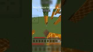 Best Parkour in Mcpe 🔥 shortsfeed [upl. by Agretha]