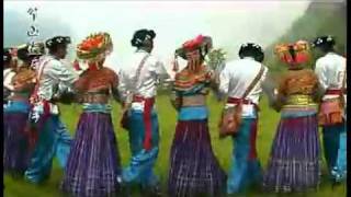 The dance of Southwest China  Ethnic Yi Hmong Lisu and Pumi [upl. by Naaman805]