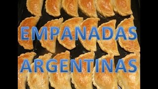 Receta  Empanadas argentinas [upl. by Mungam]