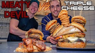 Burger Challenge  vem gör bäst hamburgare [upl. by Thomsen831]