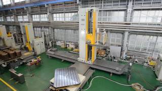 臥式搪銑加工中心機 Horizontal Boring And Milling Machining Center [upl. by Hess]