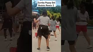 🎶Papap Dol Budots Zumba Remix💃trending viral music zumba shorts budotsremix [upl. by Ethben]