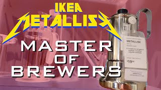 Best Stovetop Espresso Maker  Best Coffee Makers  Ikea Metallisk  Master Of Brewers [upl. by Yrtsed]