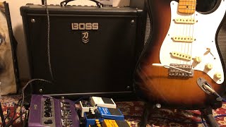 Boss Katana 50 Mk2 Combo Electric Guitar Mode [upl. by Joo]