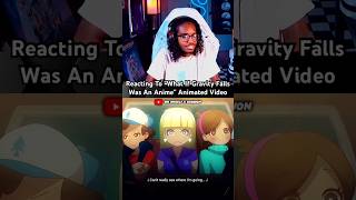 Reacting To What if “Gravity Falls” was an Anime shorts reaction gravityfalls funny [upl. by Eelamme200]