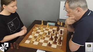 V Zamyslova 1662 vs V Medvedev 1808 Chess Fight Night CFN Blitz [upl. by Krisha44]