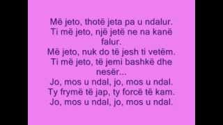 Samanta Karavella Kledi Bahiti  Me Jeto Lyrics [upl. by Lorimer]