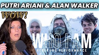 Alan Walker Putri Ariani Peder Elias  Who I Am Restrung Performance Video  REACTION [upl. by Omocaig387]