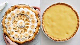 banana cream pie recipe [upl. by Acinhoj]