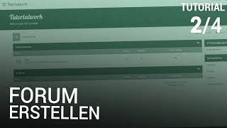 Forum erstellen 24  Design [upl. by Dorrahs672]