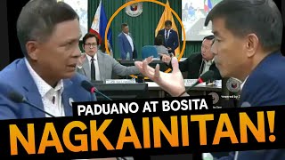 Paduano at Bosita nagkainitan sa pagkocontempt ng anim na pulis sa kongreso [upl. by Akimet950]