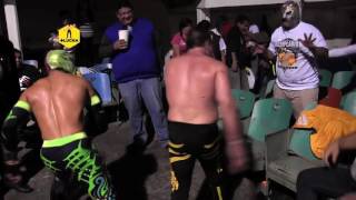 Titán y Rayo Star vs Black Terry y Toxin Juventud y Gloria 4tos de final Caralucha [upl. by Wehrle738]