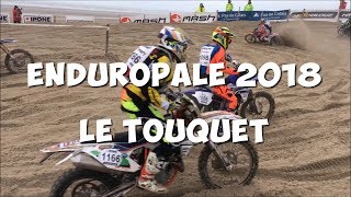 ENDUROPALE 2018  LE TOUQUET la course depuis le panneautage [upl. by Shaughn454]