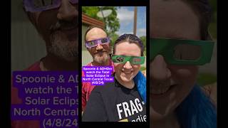 Spoonie amp ADHDer watch Solar Eclipse in North Central Texas chronicillness ADHD eclipse shorts [upl. by Hesketh]