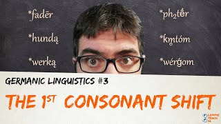 GERMANIC LINGUISTICS 3  THE 1st CONSONANT SHIFT [upl. by Alliuqet]