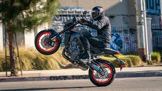 2021 Yamaha MT09 Review  MC Commute [upl. by Gentille]