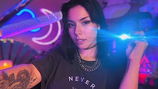 ASMR Haircut amp Color ✂️ chaotic just go with it [upl. by Dina92]