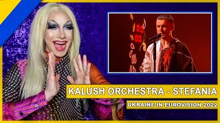 Kalush Orchestra  Stefania  Ukraine 🇺🇦  American Reacts to Eurovision 2022 [upl. by Enineg221]