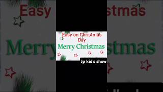 Merry Christmas Christmas easy in Englishchristmaseasy [upl. by Quincey]