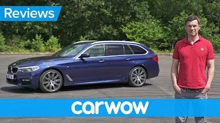 BMW 5 Series Touring 2018 indepth review  carwow Reviews [upl. by Liebowitz]