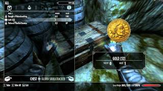 Elder Scrolls V Skyrim Walkthrough in 1080p Part 117 Looting Labyrinthian PC Gameplay [upl. by Schwarz918]