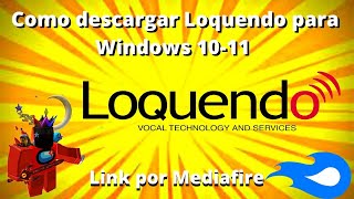 🔊 Como DESCARGAR la VOZ de LOQUENDO para PC 2024 😍🔥 PORTABLE 👉¡FÁCIL y RÁPIDO [upl. by Jarrell]