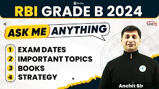 RBI Grade B 2024 Preparation Strategy ampGuidance by Anchit sir  RBI 2024 Syllabus Books EduTap [upl. by Bryce421]