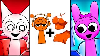 Sprunki Incredibox Wenda amp Pinki React To TikToks Themselves Memes 11 [upl. by Blight]