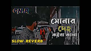 সোনার দেহ কইরা কালা  sonar deho koira kala  LoFi Music  sad song bangla music [upl. by Enamrej706]