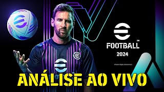 🔥EFOOTBALL 2024  O QUE MUDOU A GAMEPLAY ESTÁ MELHOR ANALISANDO TODAS AS NOVIDADES AO VIVO [upl. by Mora244]