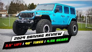 2024 Jeep Wrangler 392 on 40s Driving Review [upl. by Dnana]