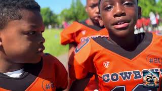 The Memphis Cowboys 8u is back  it again Is this the best team in Tennessee 🏈 Memphis football [upl. by Odrautse]