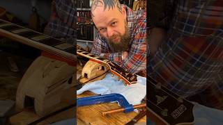 Sounds you DO NOT want to hear when doing this repair luthier vintageguitar [upl. by Boggs]