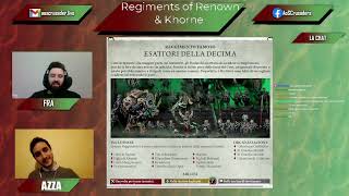 AOS NIGHT SEASON 3  Regiments of Renown amp Khorne [upl. by Arde947]