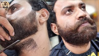 Talented Barber ❤️Beard Cut styles 2024🔥 Step by Step fade Beard Cut style in✔️ alihairdresser 💈 [upl. by Nihhi]