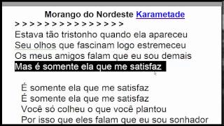 MORANGO DO NORDESTE  Karametade [upl. by Ellehcin143]