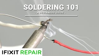 iFixits Soldering 101 Beginners Guide [upl. by Eelarual]