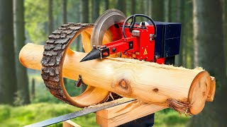 SATISFYING WOOD WORKING MACHINES THAT YOU SHOULD SEE [upl. by Walcott]