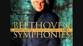 Sir Simon Rattle  Beethoven  Symphony No 2 Mov II [upl. by Galang]