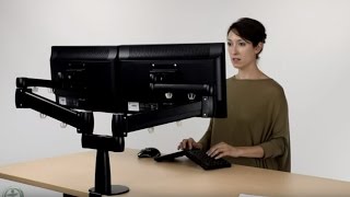 UPLIFT Range Single amp Dual Monitor Arm Review [upl. by Rossen]