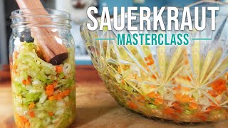 Best Sauerkraut Recipe Fermented Cabbage The Ultimate Guide [upl. by Hakim]